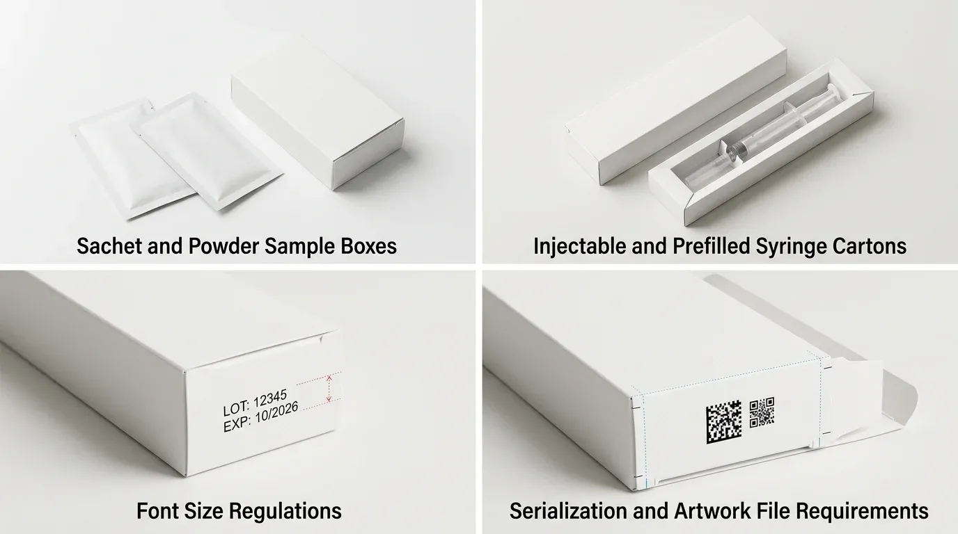 Labelling space requirements