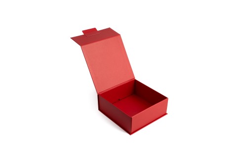Matte Red Folding Box