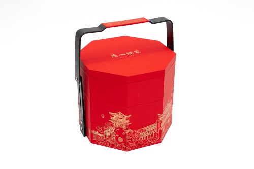 Octagonal Mooncake Box