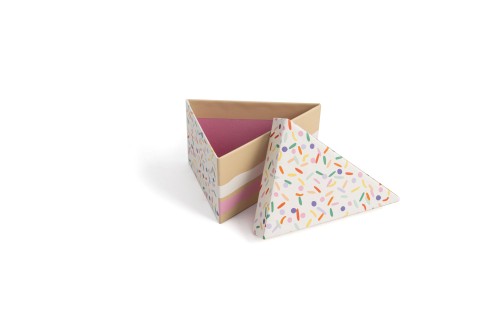 Triangle Shape Lid Packaging Boxes