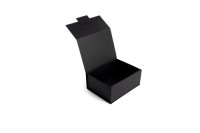 Custom Logo Black Printed Folding Box